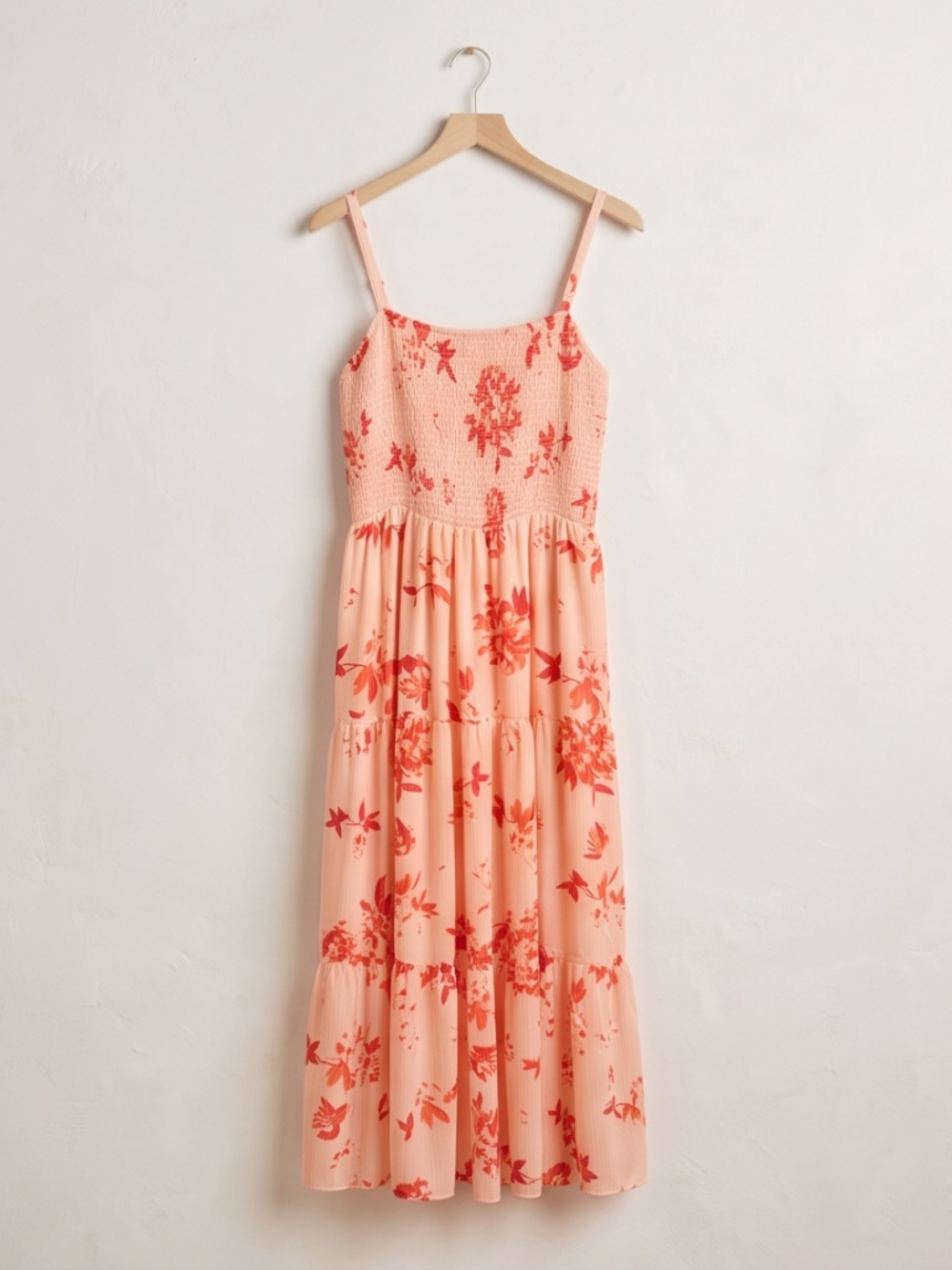 Peach Colored Maxi Sun Dress
